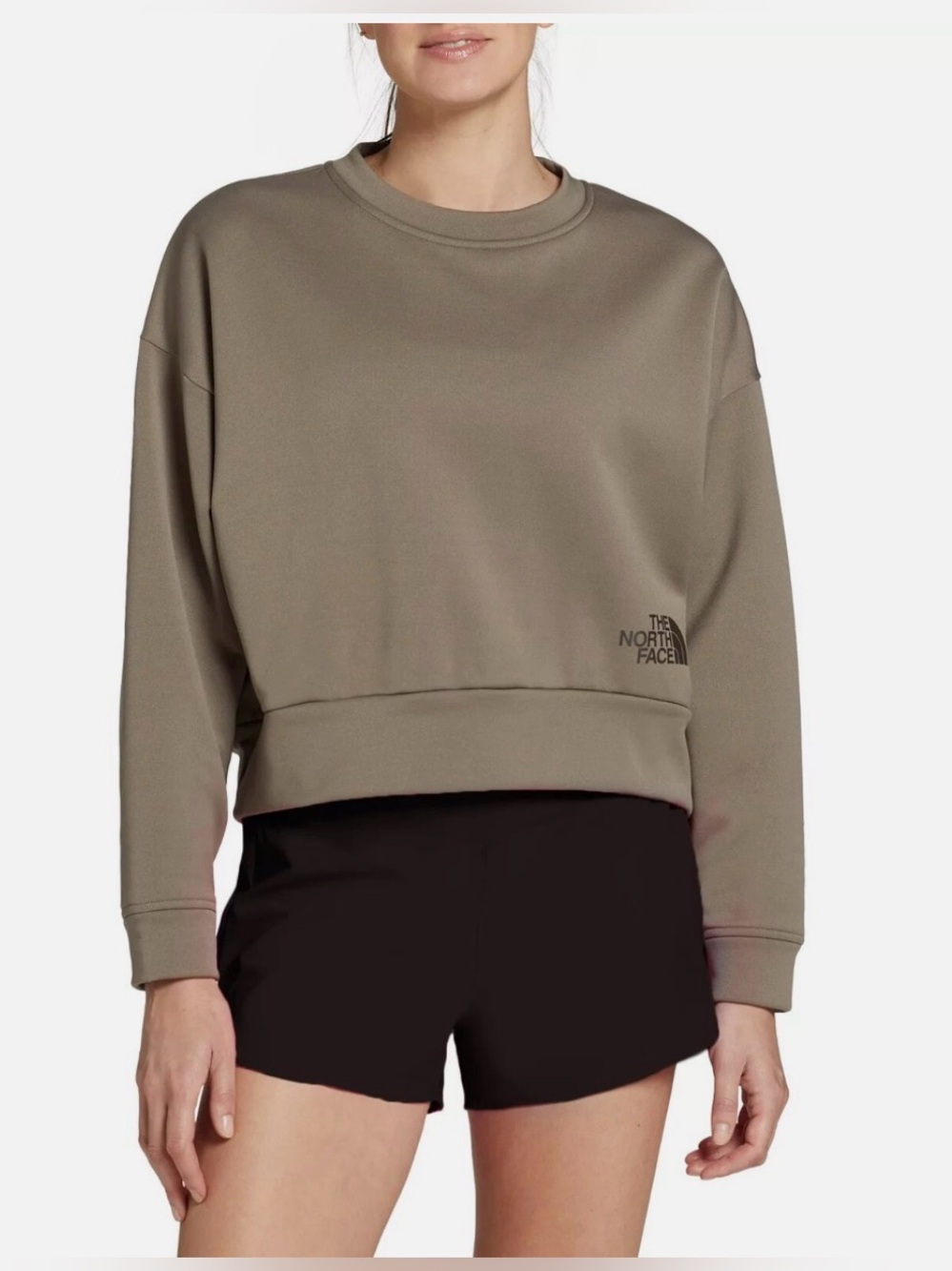 The North Face Womens Horizon Performance Sweatshirt Retail $75 Medium Scuba